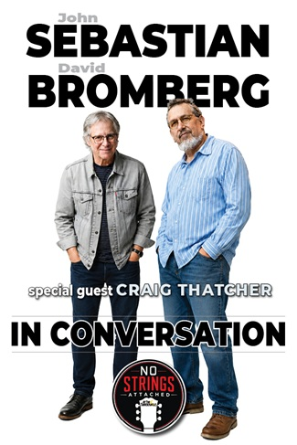John Sebastian and David Bromberg IN CONVERSATION promo pic