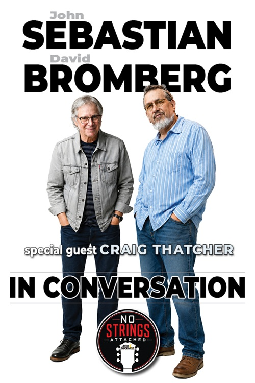 John Sebastian and David Bromberg IN CONVERSATION promo pic